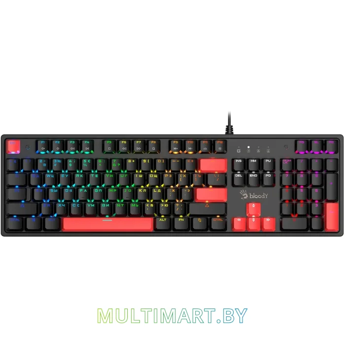 Клавиатура A4Tech Bloody S520N (черный)
